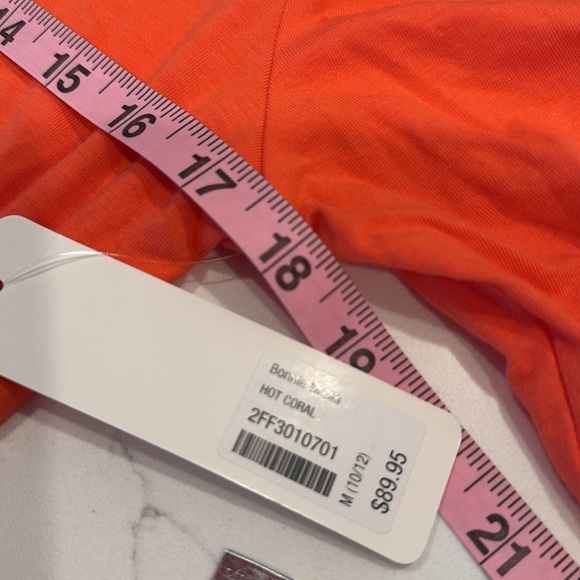 NWT Soft surroundings, hot, coral dress - Picture 9 of 9